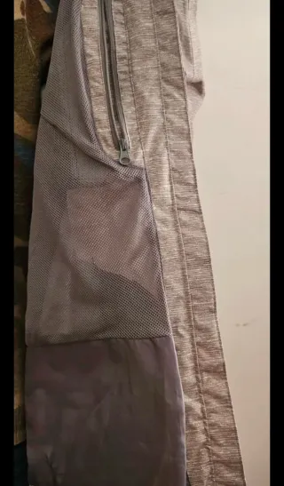 Chaqueta impermeable Decathlon gris