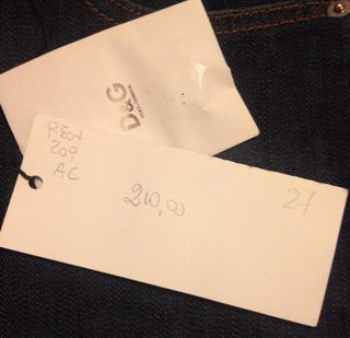 Jeans D&G Dolce&Gabbana donna tg 27