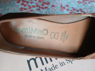 Mocasines miMao Marrones Piel Talla 38