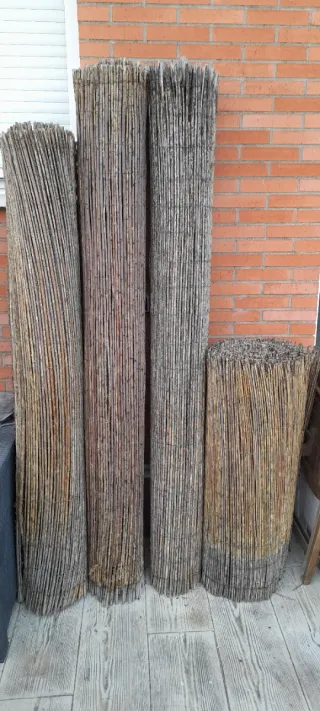 Rollos chamizo patios y parcelas