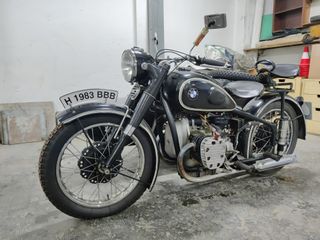 BMW R71 1939 Restaurada