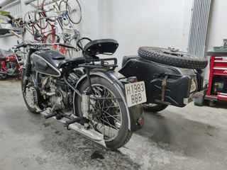 BMW R71 1939 Restaurada
