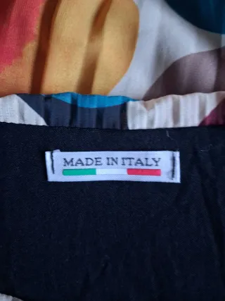 Vestido  estampado círculos plisado