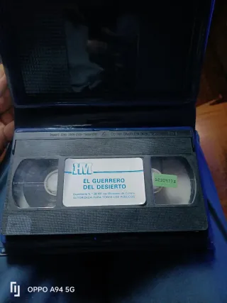VHS El Guerrero del Desierto (1984)