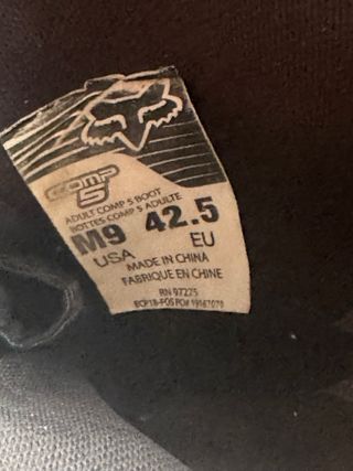 Botas Enduro FOX Comp 5