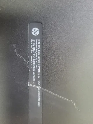 Portátil HP 255 G4 Notebook Negro