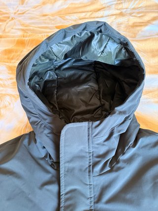 Plumífero Pull&Bear verde militar S