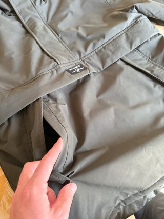 Plumífero Pull&Bear verde militar S