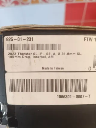 Tija Fox Transfer SL