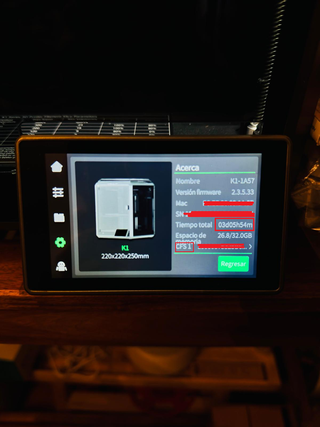 Impresora 3D Creality K1 Multicolor