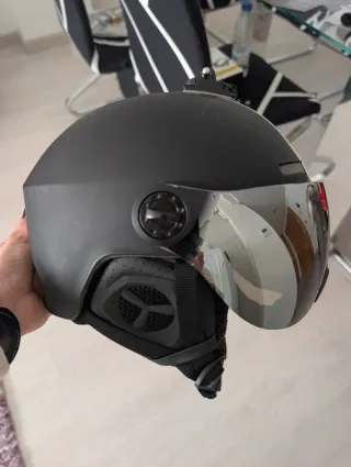 Casco esquí talla M con visor