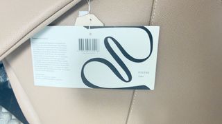 Bolso Polene Cyme Beige/Rosa