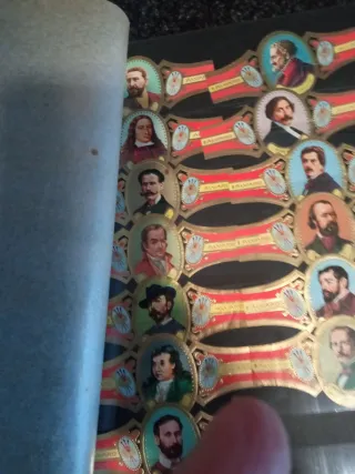 Álbum de Vitolas Personajes Históricos