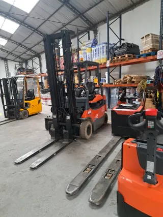 Toritos y maquinaria