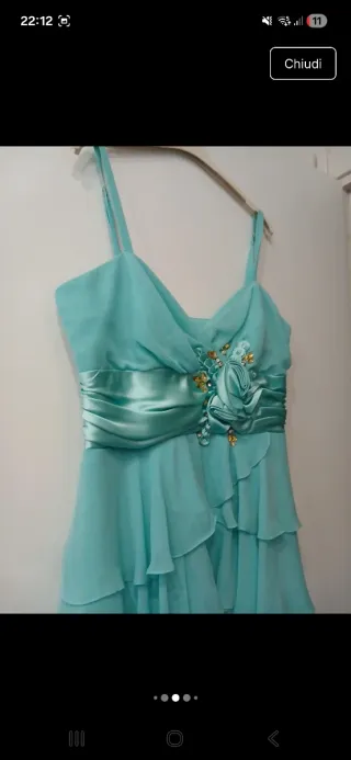 Abito Brandi turchese - Taglia 46