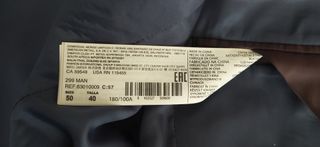 (PERFECTO) TRAJE CABALLERO