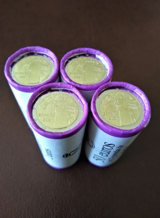 MONEDAS CONMEMORATIVAS 2€ ESPAÑA, AÑO 2020 y 2021.