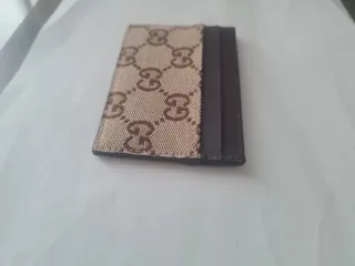 Portacarte Gucci Beige/Marrone