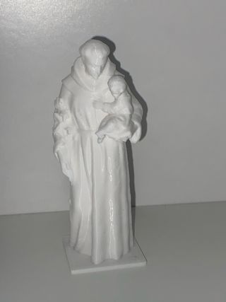 Figura San Antonio de Padua 10cm Blanca