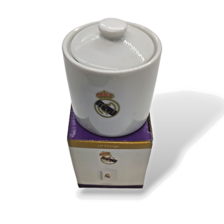 Azucarero ceramica Real Madrid Coleccion AS Futbol Merchandising