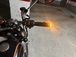 Intermitentes manillar homologado 22mm Cafe Racer