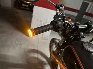 Intermitentes manillar homologado 22mm Cafe Racer