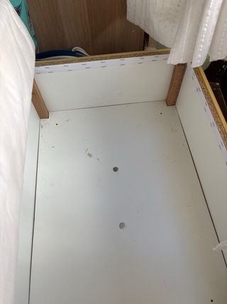 Puf Ikea ektorp sin funda