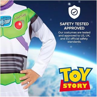 Disguise Disfraz Buzz Lightyear Toy Story Astronauta B0CVL97 Nuevo (talla 3 a 4 años)