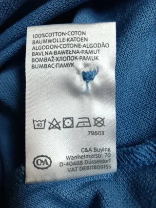 Polo Angelo Litrico Azul Talla L