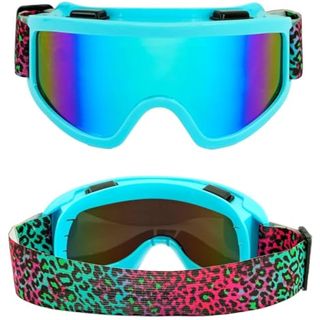 Widmann Milano Gafas esqui / snowboard 80´s W WIDMANN MILANO Party Fashion - Gafas de esquí/snowboard, accesorio para disfraces de carnaval de los años 80, fiesta temática après-ski