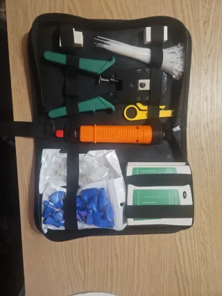 Kit para crimpar cables