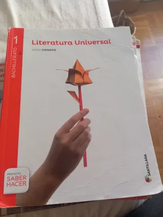 LITERATURA UNIVERSAL SERIE CONOCE 1 BTO SABER H...