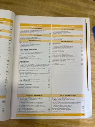 Libro lengua catalana (1o / 2o bachillerato)