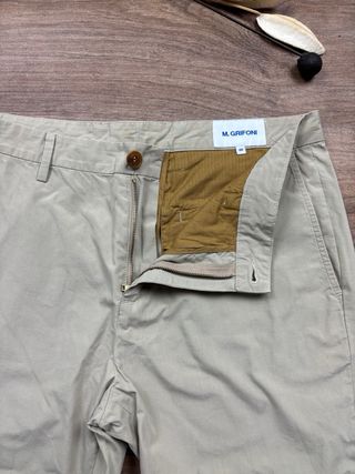 Pantaloni color sabbia Mauro Grifoni Taglia 48