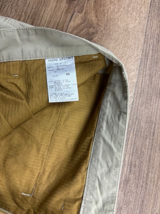 Pantaloni color sabbia Mauro Grifoni Taglia 48