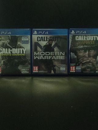 Console Sony PSP Nera + 3 Call of Duty