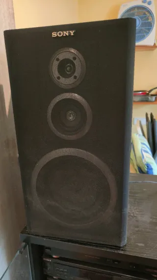 Cadena Musical Sony Negra