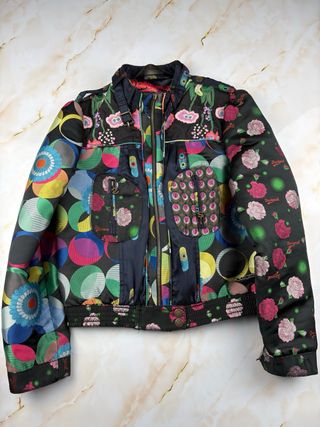Bomber Desigual Patchwork Floreale