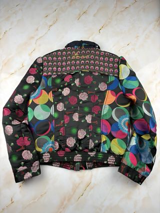 Bomber Desigual Patchwork Floreale