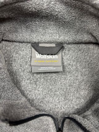 Giacca pile grigia Jack Wolfskin taglia L