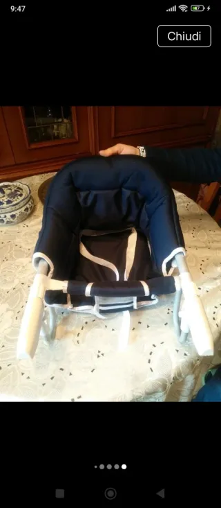 Seggiolone da tavolo Brevi