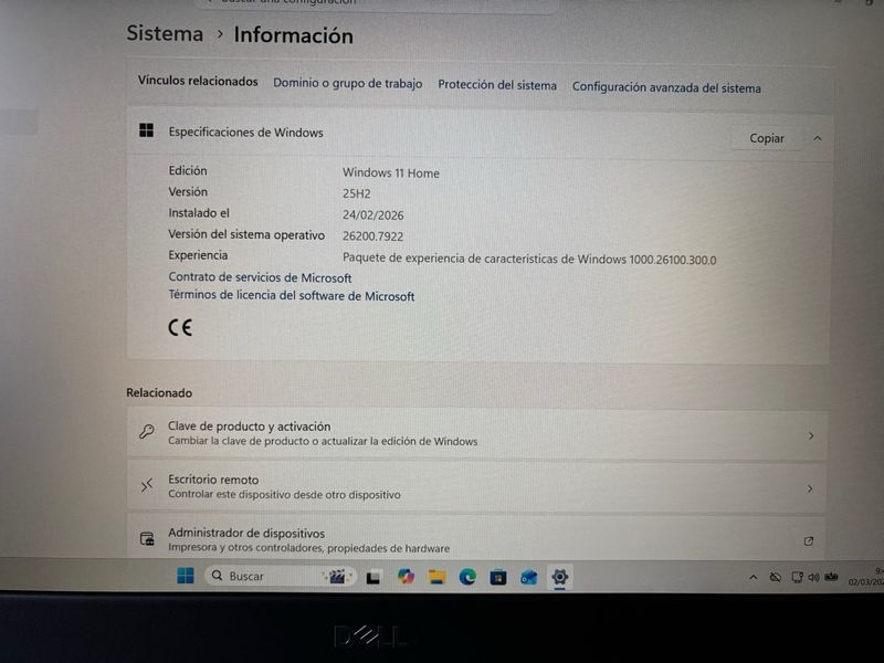 Portátil Dell Inspiron 15 7000 Gaming afbeelding 4