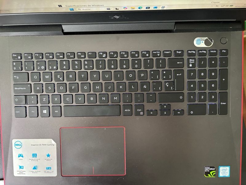 Portátil Dell Inspiron 15 7000 Gaming afbeelding 5