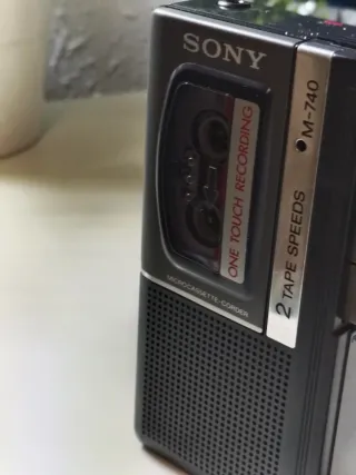 Grabadora Cassette SONY M-740