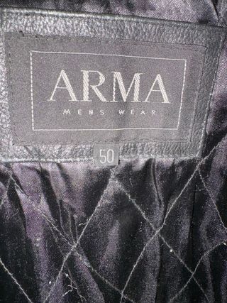 Giacca in vera pelle vissuta vintage