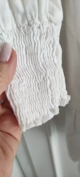 Vestido lino mujer Zara