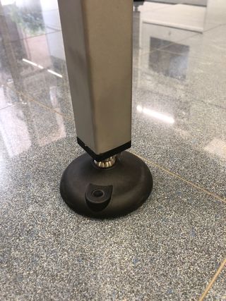 Tavolo da esterno inox con BBQ nuovo