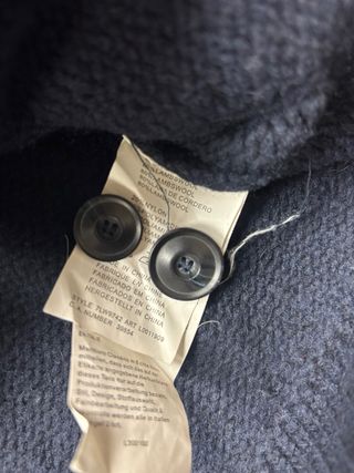 Giacca in lana Marlboro Classics blu taglia XL