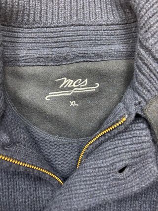 Giacca in lana Marlboro Classics blu taglia XL