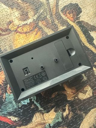 Reloj de mesa Dorado y Blanco